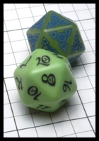 Dice : Dice - 20D - Q workshop Test Color Dice - Gen Con Aug 2016